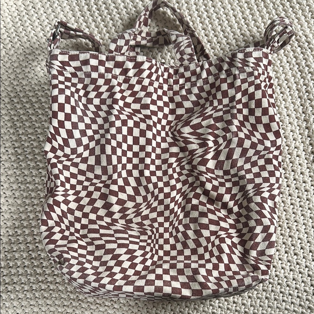 Baggu Checkered Duck Tote Bag
